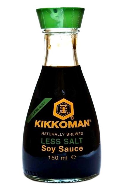 Salsa di soia "less salt" - Kikkoman 150ml.